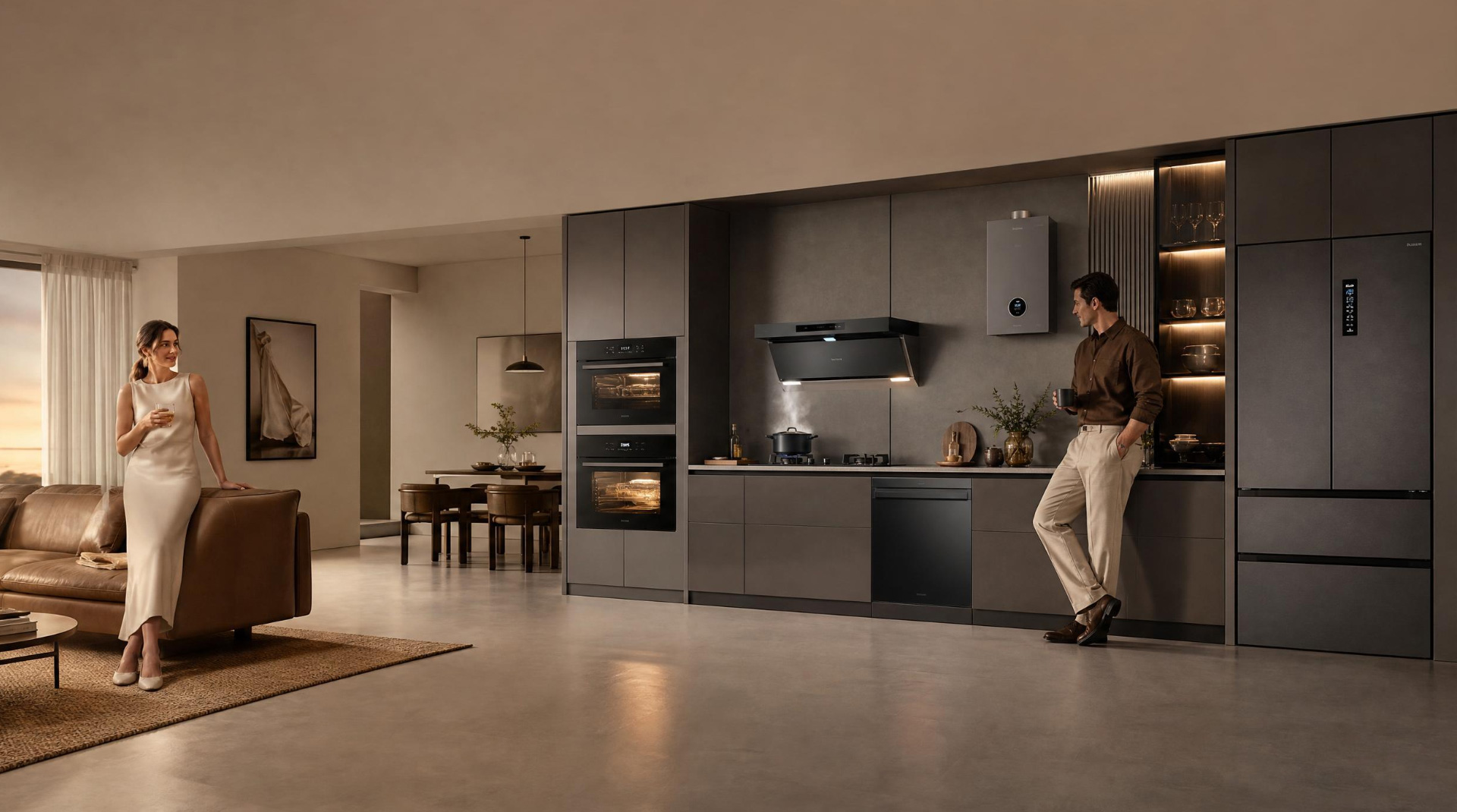 Kitchen and Bathroom Prince_Smart Integrated Range_Full Bathroom Customization_High-end Kitchen and Bathroom Appliance Source Manufacturer - Zhejiang Mingqi Technology